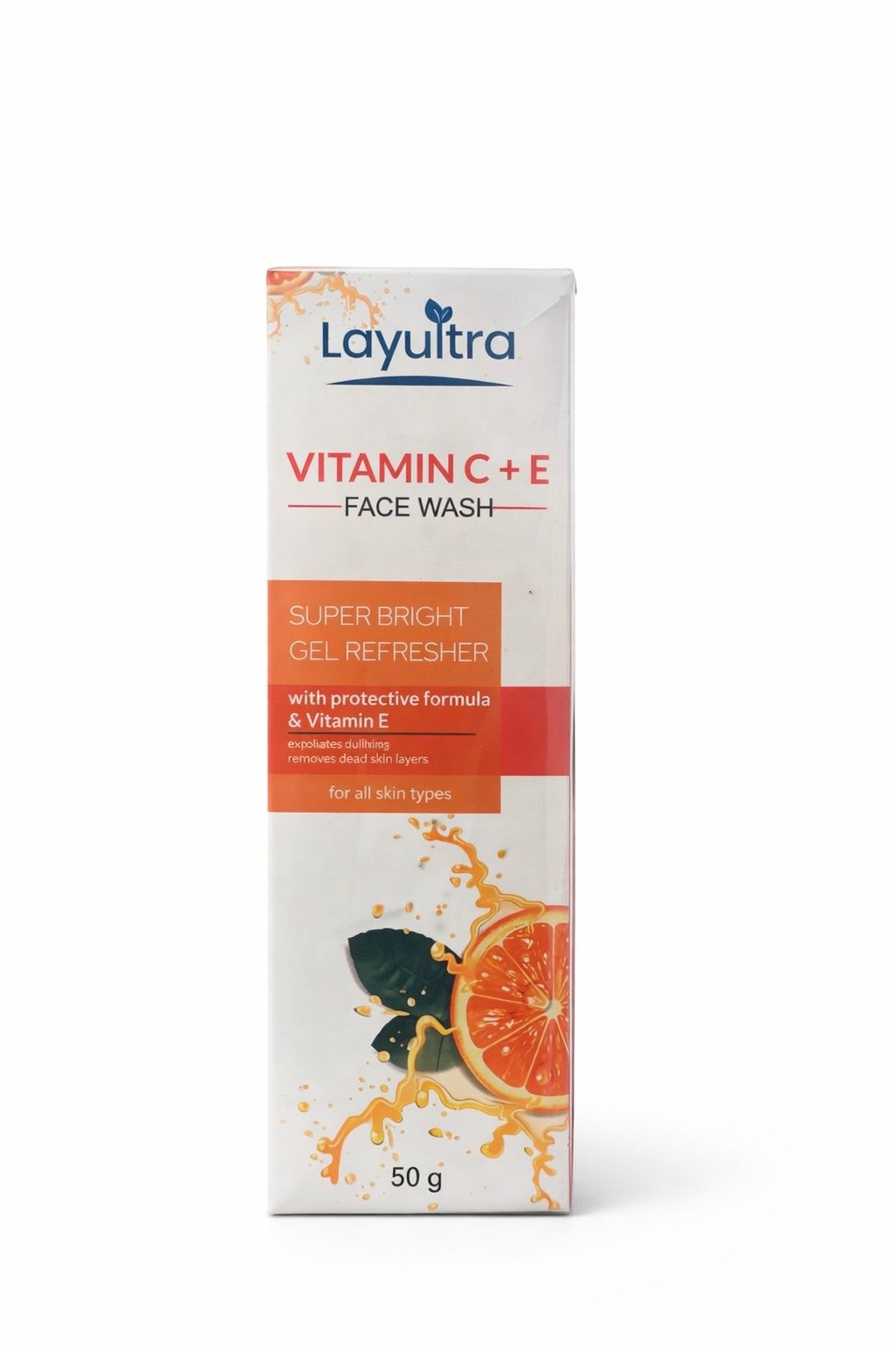 Vitamin C+E Face Wash Super Bright Gel Skin care face wash